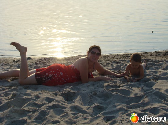 на озере в начале пути78 кгю, альбом: Худею вместе с Джиллиан