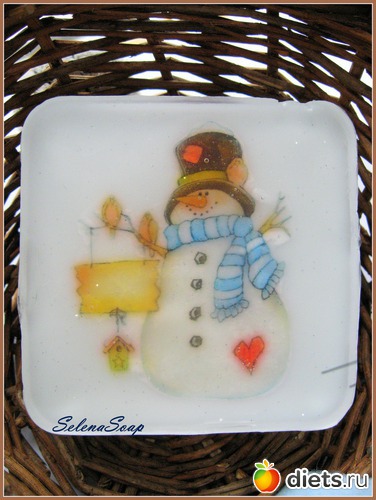 34 фото: Новогоднее мыло) Сувенирное 2013 год