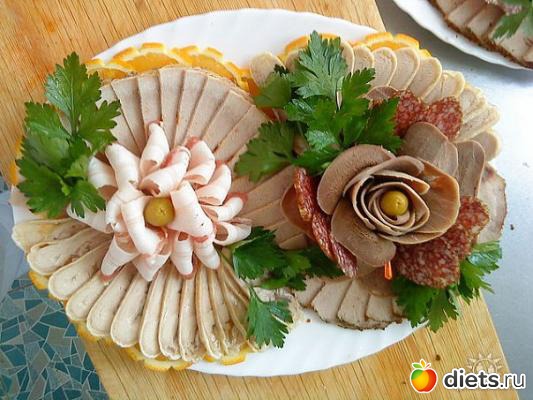 украшение блюд