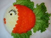 Салат Золотая Рыбка