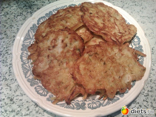 оладьи из картофеля и капусты., альбом: Мои блюда.