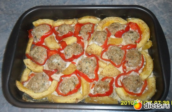 тефтели с овощами, альбом: Мое питание