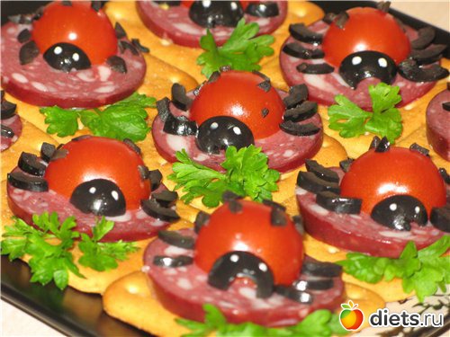 украшение блюд