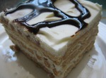 Торт с творожным кремом (без выпекания)