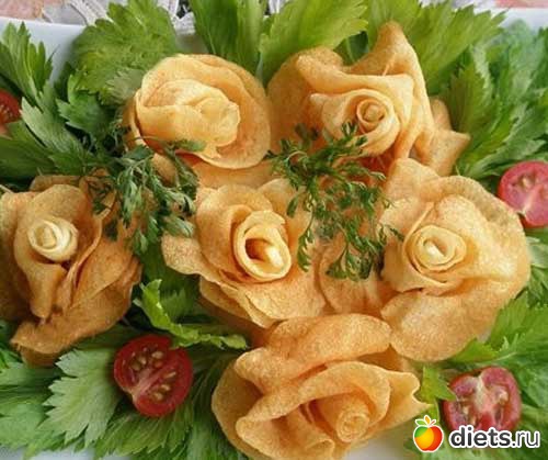 украшение блюд