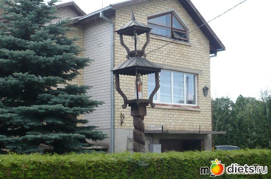 так выглядят дома на окраине города, альбом: мой родной город Укмерге