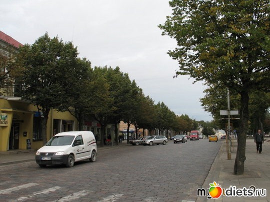 мой родной город Укмерге