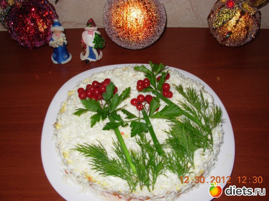 Салат-НЕЖНОСТЬ, альбом: Меню на Новый Год