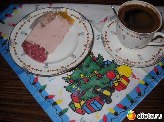 Кусочек десерта съела сама. Очень вкусно. Приготовлено по ДД., альбом: Встречаем Новый 2013 год!