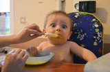 &quot;какая вкуснятина это ваше здоровое питание&quot;. На фото мой сын Максим.  С самого детства он является приверженцем здорового образа жизни - пюре из моркови способствует росту, а физическая активность - здоровью тела (:
