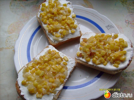 Бутерброды с кукурузой, альбом: Вкуснятина )))