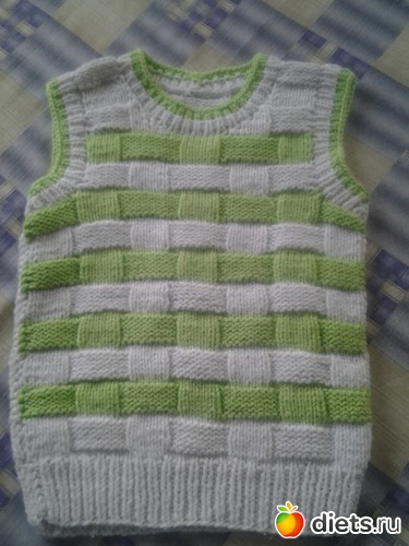 еще безрукавочка, альбом: мое вязание
