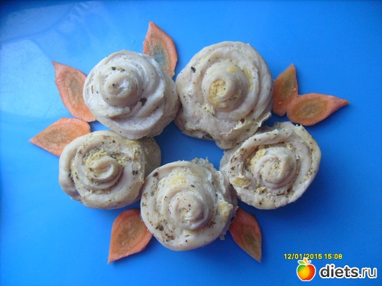 Розы из курицы :), альбом: Вкуснятина )))