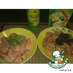 Креветки к пиву.