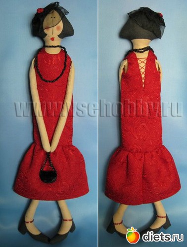 1 фото: Кукла Матильда.Выкройка