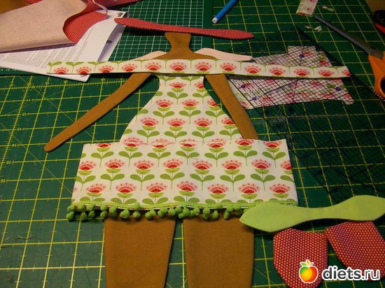 2 фото: Тильда Ангел Фруктового сада.Выкройка