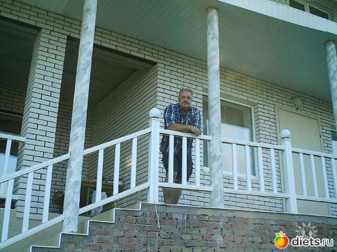 муж на веранде, альбом: Моя семья