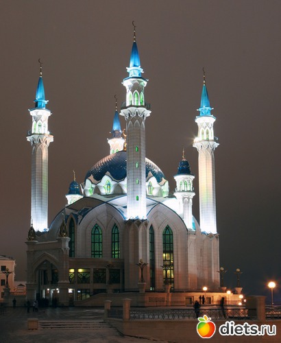 Главная мечеть Казани, 2 января, вечер, альбом: 02-01-12