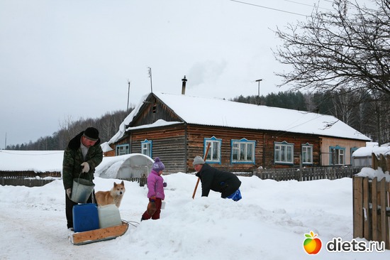 Деревенский быт зимой, альбом: 02-01-12