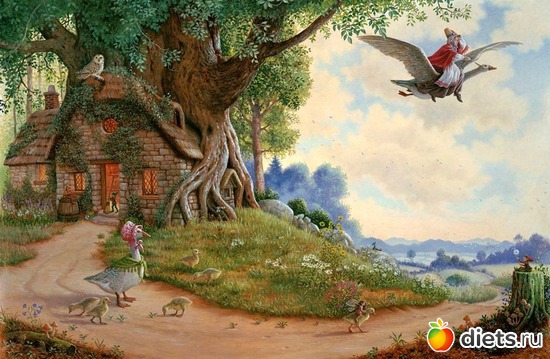 20 фото: Иллюстрации к сказкам Ruth Sanderson