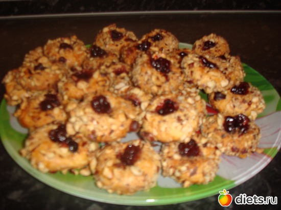 Песочное печенье в орехах, альбом: Моя кулинария