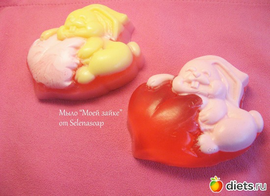 3 фото: Мыльные Валентинки)