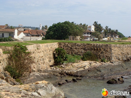 остатки крепости, альбом: Шри-Ланка - "благословенная земля"