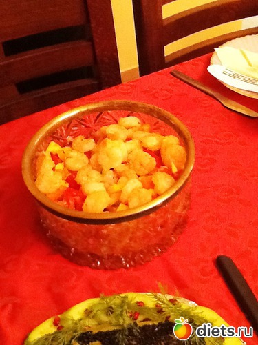 Диетический салат, альбом: Наш новогодний стол