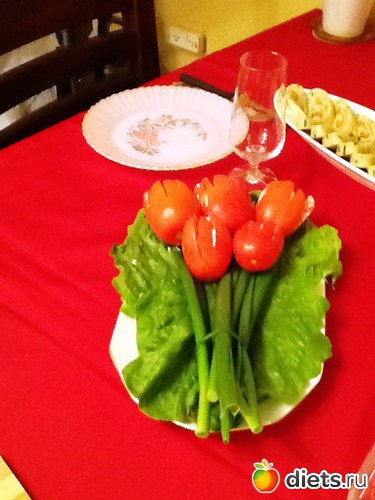 Закуска "Тюльпаны", альбом: Наш новогодний стол