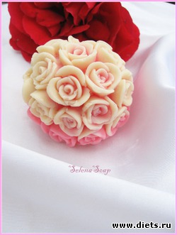 Мыло "РОЗовый букет"