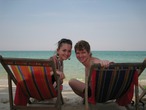Любимый муж и любимый пляж!!!