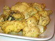 Цветная капуста, запечённая с сыром и чесноком