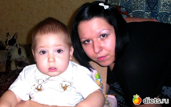 я с сынулей,Новый год 2012., альбом: Мой сыночек