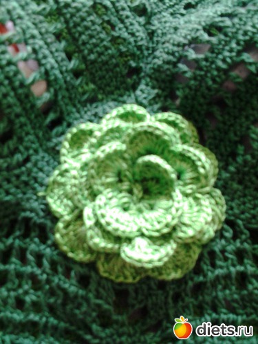 та же роза без висюлек, альбом: мое вязание