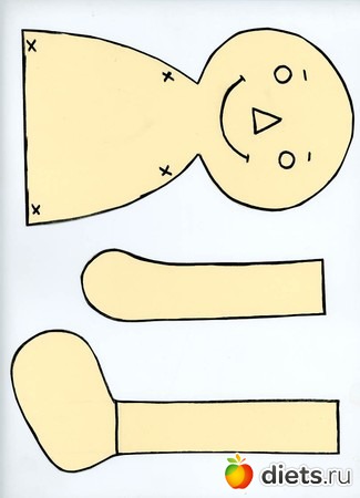 Реггеди Энн.Выкройки.