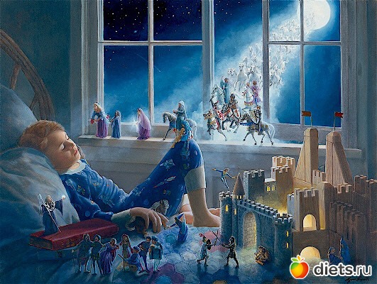 Сказочные сны. Художник Lynn Lupetti