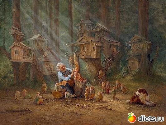 Сказочные сны. Художник Lynn Lupetti