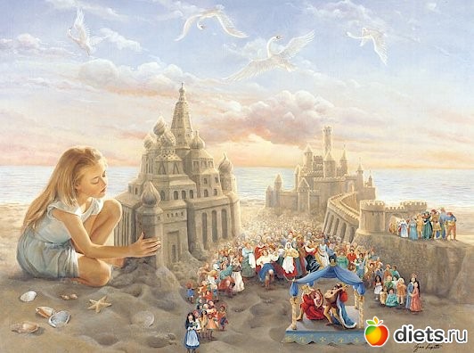 Сказочные сны. Художник Lynn Lupetti