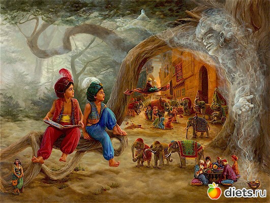 Сказочные сны. Художник Lynn Lupetti