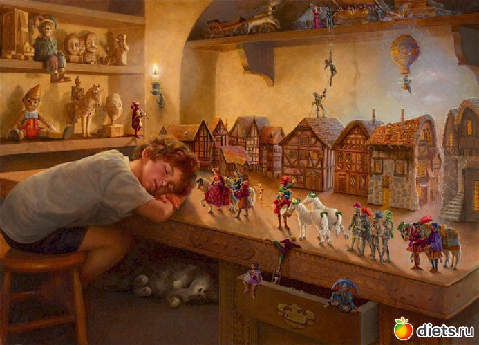 8 фото: Сказочные сны. Художник Lynn Lupetti