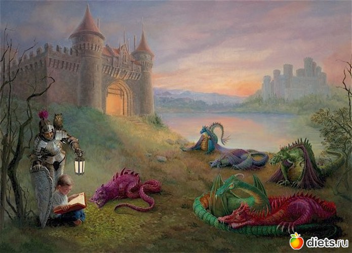 9 фото: Сказочные сны. Художник Lynn Lupetti