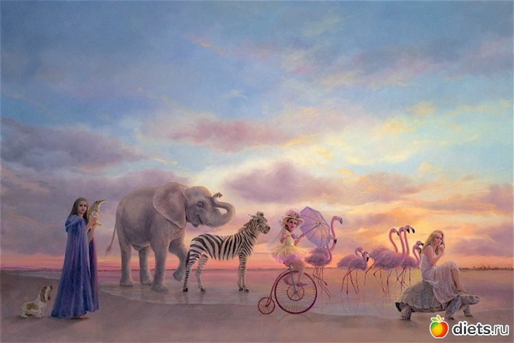 17 фото: Сказочные сны. Художник Lynn Lupetti