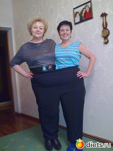 два в одном! подруга весит то что я убрала 54кг, альбом: штаны на двоих!!!!