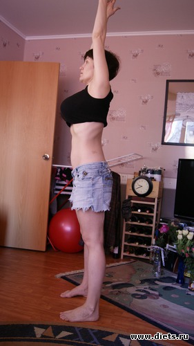 2 фото: Гимнастика для плоского живота.