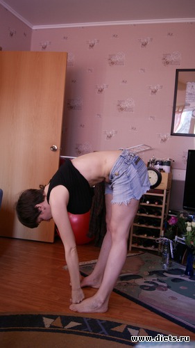 6 фото: Гимнастика для плоского живота.