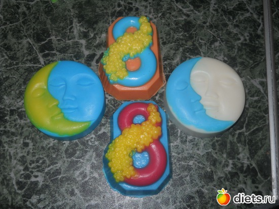 7 фото: мыло на 8 марта