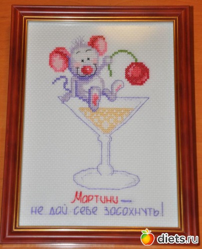 Мышь в бокале, альбом: Мои работы из большого хомячьего запаса...)))