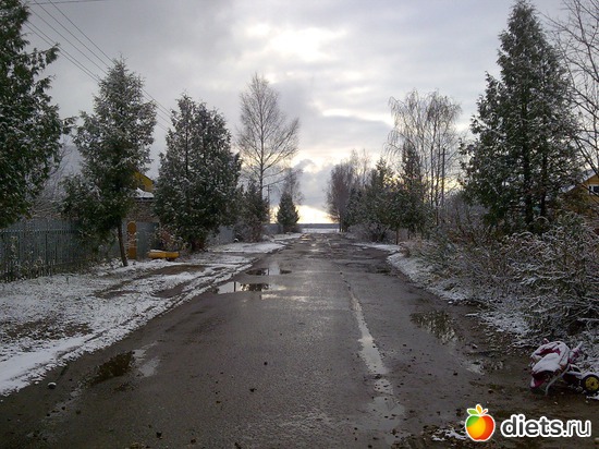 Первые Весенние Деньки, уже таит снег!