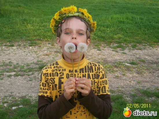 Одуванчик придорожный Был, как солнце золотым, Но отцвёл и стал похожим На пушистый белый дым.