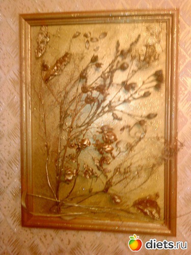 картина из сухоцветов, альбом: Мое творчество )))